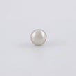 Bead Plain 7mm White Gold 18K