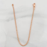 Pulso Militar 2.45g / 7 in / 1.7mm Oro Rosa 18K