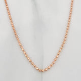 Cadena Militar 7.1g / 22 in / 1.7mm Oro Rosa 18K
