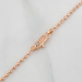 Cadena Militar 7.1g / 22 in / 1.7mm Oro Rosa 18K