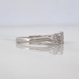 Trio Diamond Ring 42pts 2.55g / T6 1/2 18K White Gold
