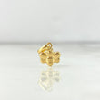 Dije Abeja 0.35gr / 1.4cm / Alas Lisas Oro Amarillo