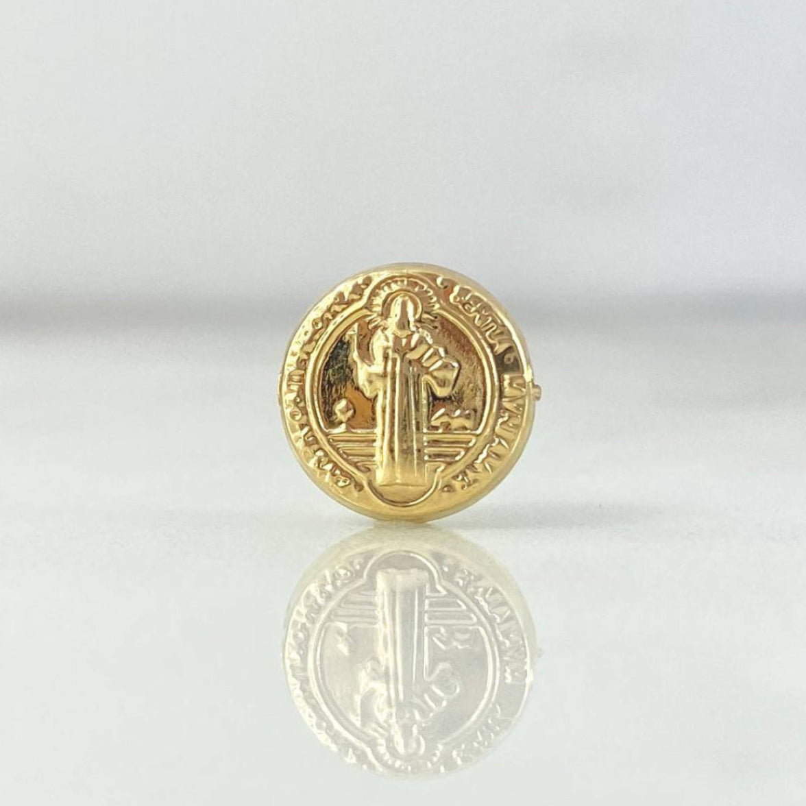 Herraje San Benito 0.6gr / 1/2 in / Oro Amarillo 18K !