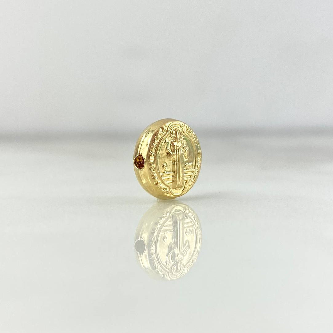Herraje San Benito 0.6gr / 1/2 in / Oro Amarillo 18K !