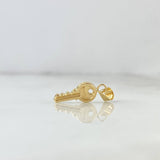 Dije Llave 0.45gr / 2cm / Oro Amarillo 18K