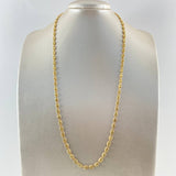Cadena GC 13.7gr / 65cm / 4.9mm Diamantada Oro Amarillo 18K