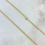 Cuban Links 5.5gr / 23.6in / 18K Gold +1