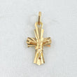 Pendant Christ Cross 0.55gr / 2cm / 18K Gold ©