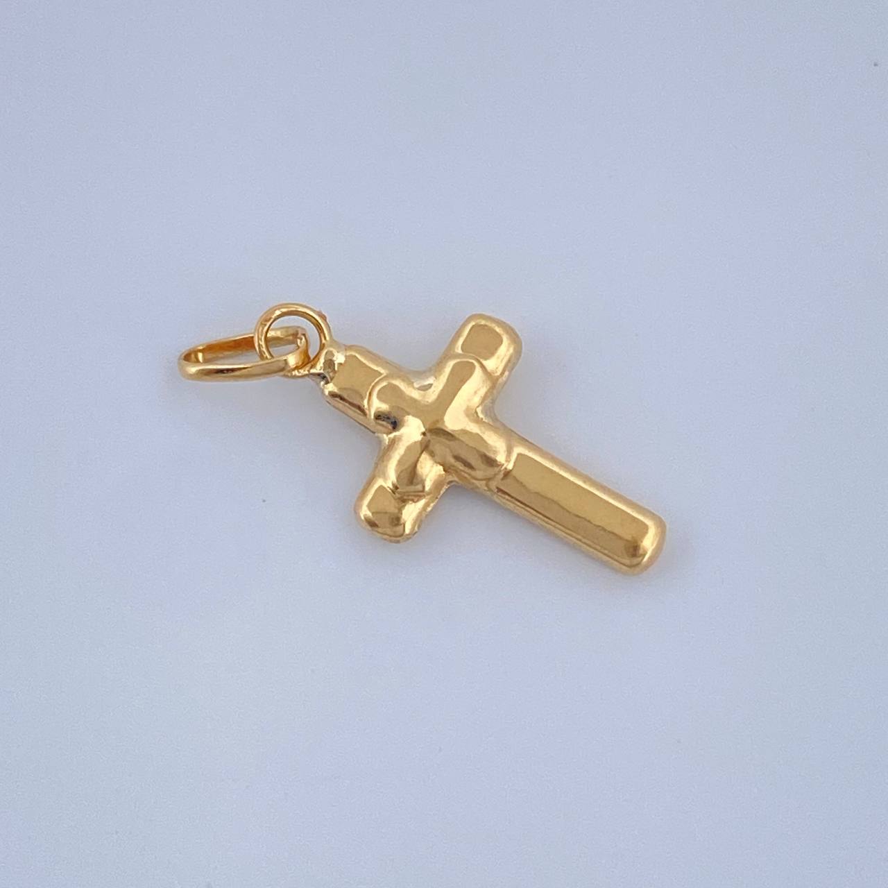 Dije Cruz 0.25gr / 3/4 in / Oro Amarillo 18K $