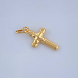 Dije Cruz 0.25gr / 3/4 in / Oro Amarillo 18K $