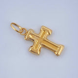 Dije Cruz 0.4gr / 3/4 in / Oro Amarillo 18K %