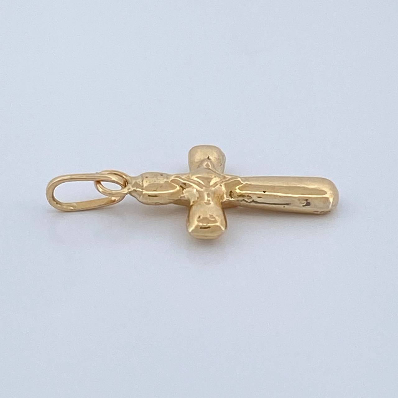 Dije Cruz Estrella 0.3gr / 3/4 in / Oro Amarillo 18K $