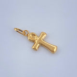 Dije Cruz Egipcia 0.3gr / 3/4 in / Oro Amarillo 18K $