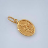 Dije San Miguel 0.5gr / 3/4 in / Oro Amarillo 18K $