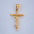 Dije Cruz Cristo 1.2gr / 1 in / Oro Amarillo 18K $