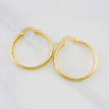 Candongas Ozy 1.8g / 1 in Oro Amarillo 18K
