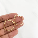Candongas Ozy 1.8g / 1 in Oro Amarillo 18K