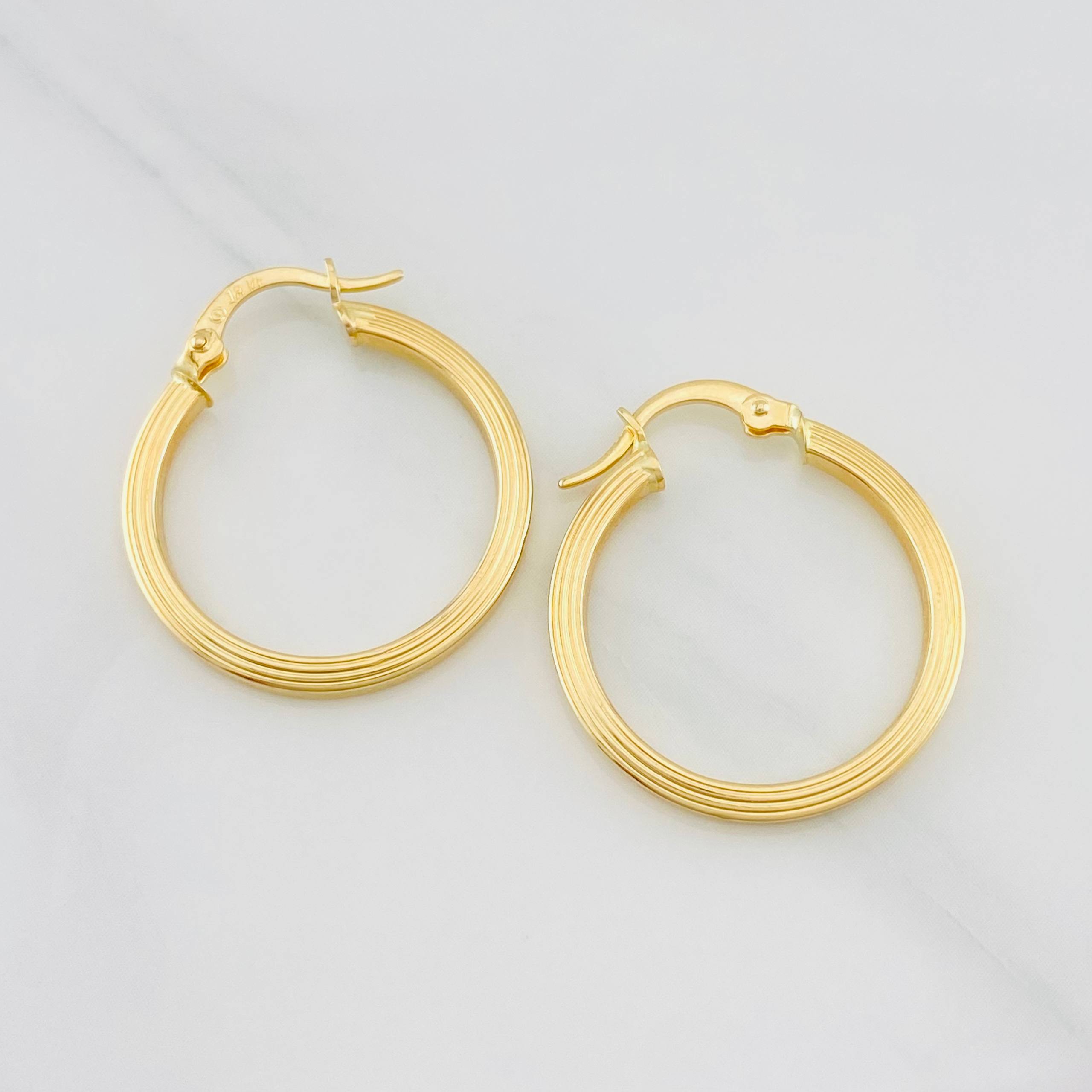 Candongas Andy 1.65g / 1 in Oro Amarillo 18K