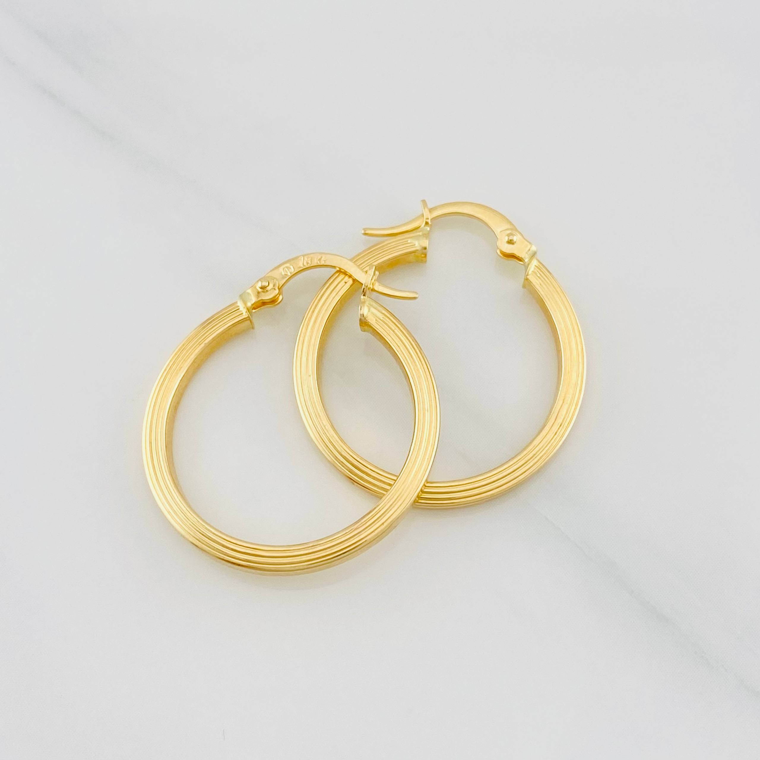 Candongas Andy 1.65g / 1 in Oro Amarillo 18K