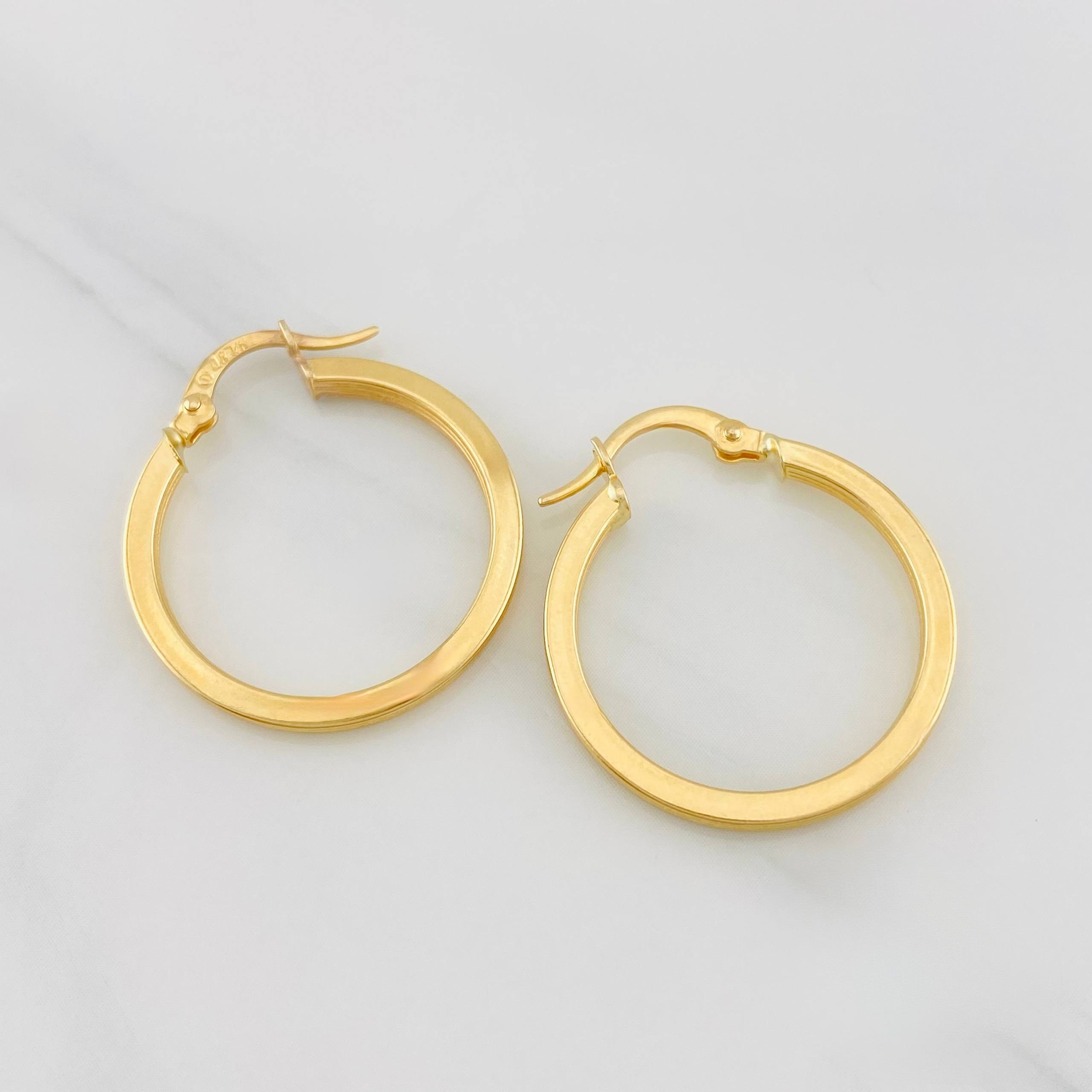 Candongas Andy 1.8g / 1 in Oro Amarillo 18K