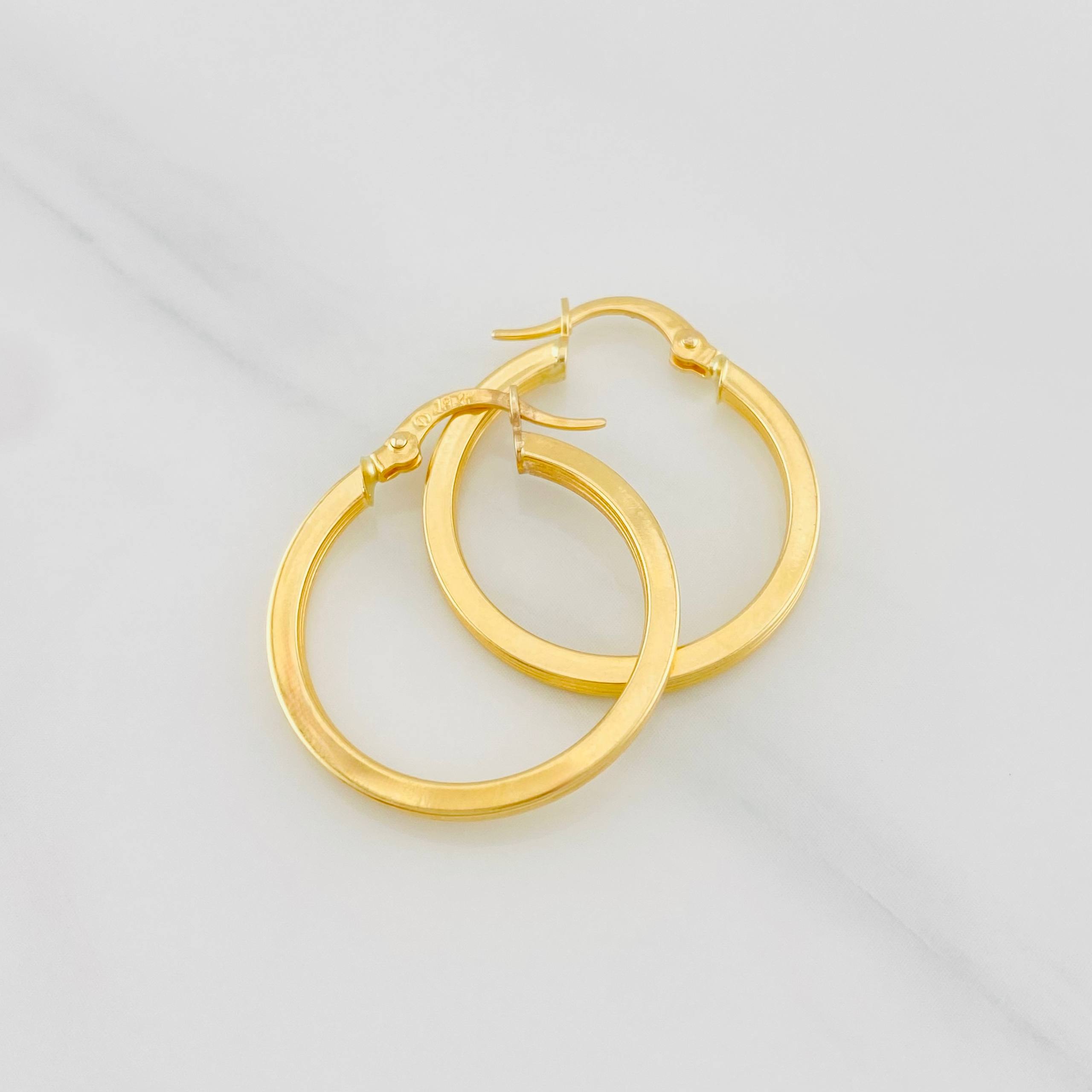 Candongas Andy 1.8g / 1 in Oro Amarillo 18K