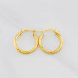Candongas Mary 2g / 3/4 in Oro Amarillo 18K