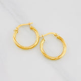 Candongas Mary 2g / 3/4 in Oro Amarillo 18K