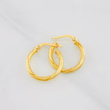 Candongas Mary 2g / 3/4 in Oro Amarillo 18K
