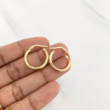 Candongas Mary 2g / 3/4 in Oro Amarillo 18K