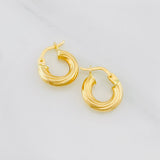 Candongas Mary 1.3g / 1/2 in Oro Amarillo 18K