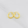 Candongas Mary 1.3g / 1/2 in Oro Amarillo 18K