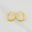 Candongas Niky 1.9g / 3/4 in Oro Amarillo 18K