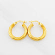 Candongas Mary 1.9g / 3/4 in Oro Amarillo 18K