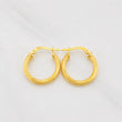 Candongas Mary 1.85g / 3/4 in Oro Amarillo 18K
