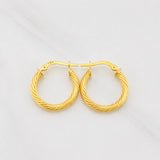 Candongas Mary 1.85g / 3/4 in Oro Amarillo 18K