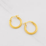 Candongas Mary 1.85g / 3/4 in Oro Amarillo 18K
