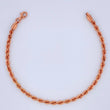 Pulso Lazo 2.8gr / 7 1/2 in / 3mm Oro Rosa +3 18K &