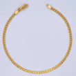 Pulso Cuabano 4gr / 8 1/2 in / 2.7mm Oro Amarillo +1 18K &