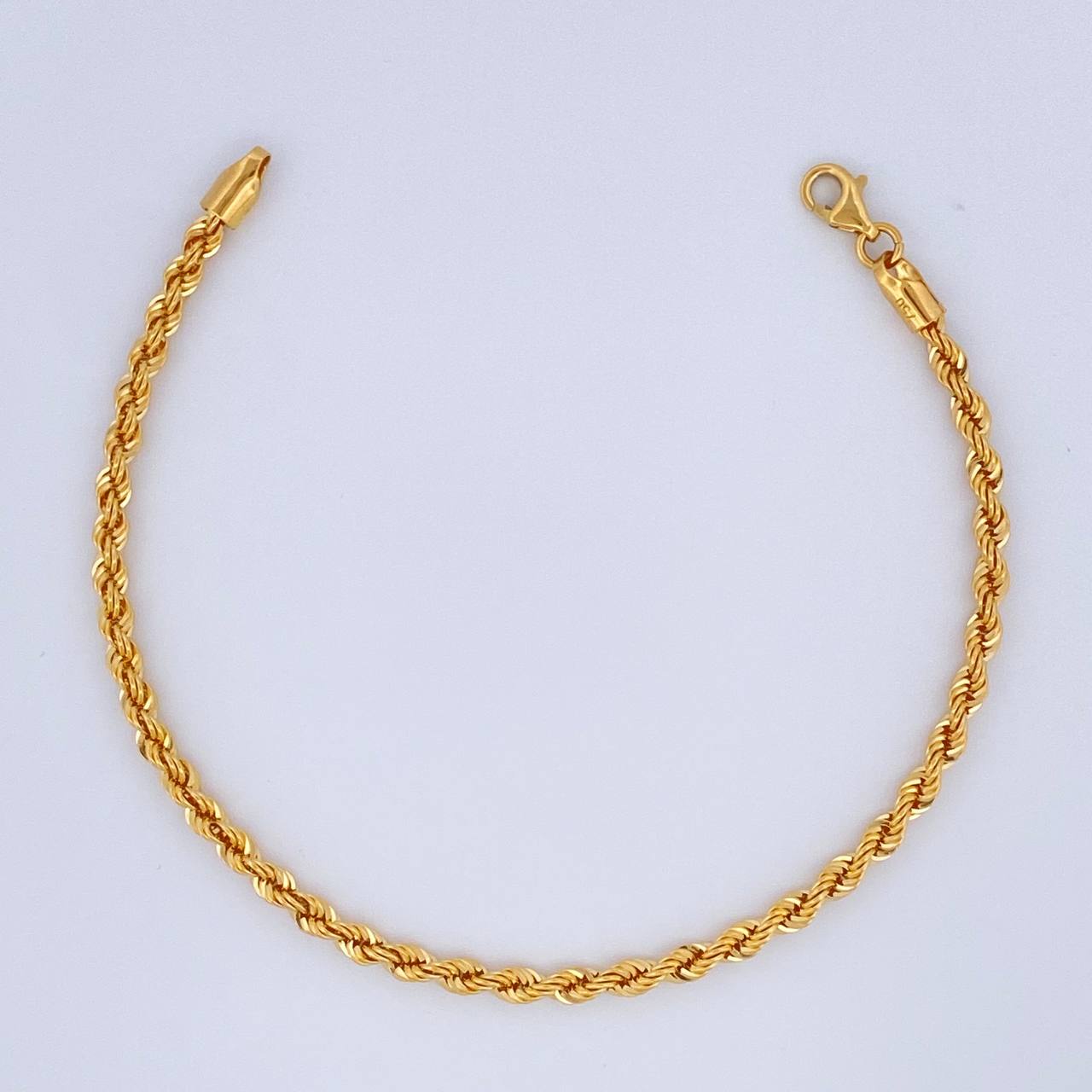 Pulso Lazo 2.9gr / 7 1/2 in / 2.8mm Oro Amarillo +3 18K &