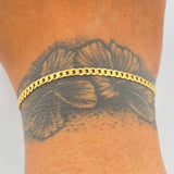 Pulso Cuabano 4gr / 8 1/2 in / 2.7mm Oro Amarillo +1 18K &