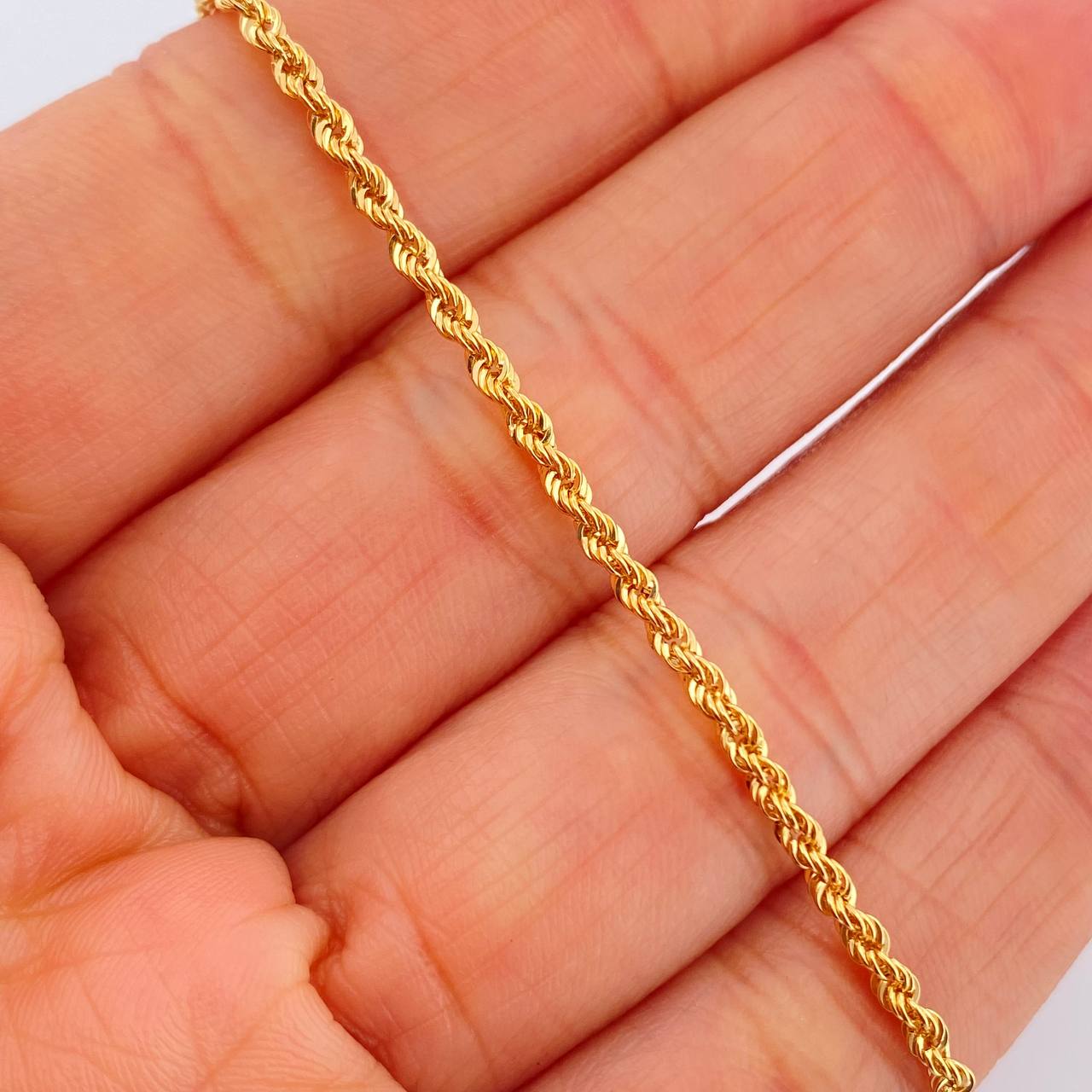 Pulso Lazo 2gr / 7 1/2 in / 2.6mm Oro Amarillo +3 18K &