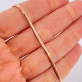 Pulso Serpiente 3.25gr / 7 1/2 in / 2mm Oro Rosa +3 18K &