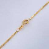 Cadena Veneciana 4.35gr / 17 3/4 in / 1mm Oro Amarillo +3 18K &