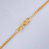 Cadena Veneciana 3.5gr / 17 3/4 in / 1.2mm Oro Amarillo +3 18K &