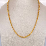 Cadena Roll-On 4.05gr / 19 3/4 in / 3mm Oro Amarillo +3 18K &