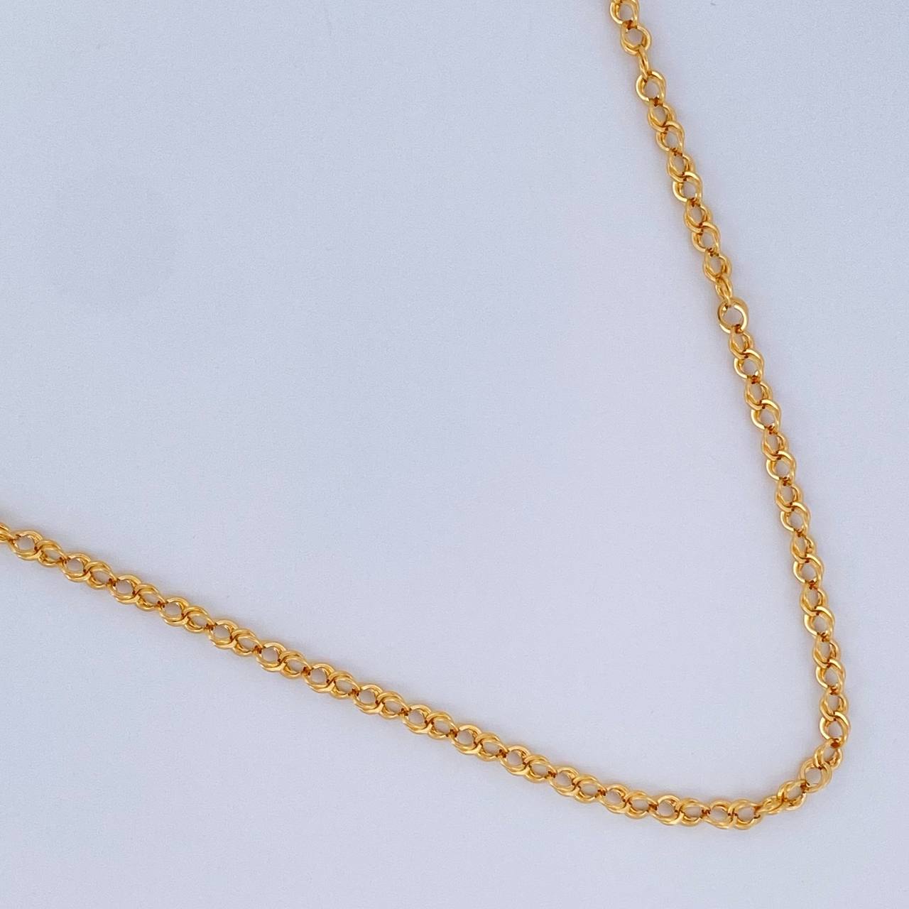 Cadena Roll-On 4.05gr / 19 3/4 in / 3mm Oro Amarillo +3 18K &