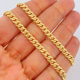 Cadena Cubano Monaco 19.65gr / 24 in / 4.7mm Oro Amarillo +4 18K &