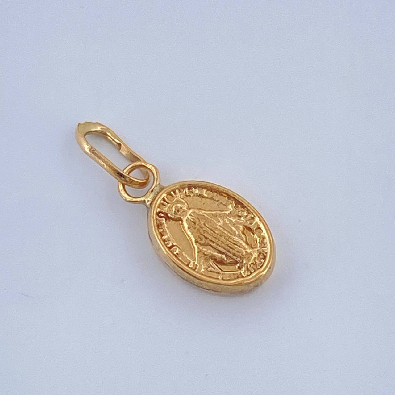 Dije Virgen Milagrosa 0.25gr / 1/2 in / Oro Amarillo 18K &