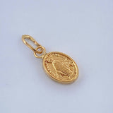 Dije Virgen Milagrosa 0.25gr / 1/2 in / Oro Amarillo 18K &