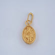 Dije Virgen Milagrosa 0.25gr / 1/2 in / Oro Amarillo 18K &